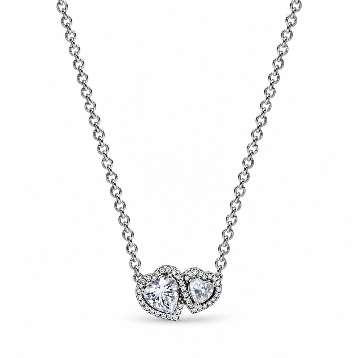 Double Heart Necklace