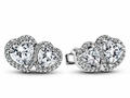 Silver Heart Earrings