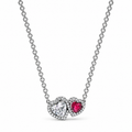 Pink & Silver Necklace